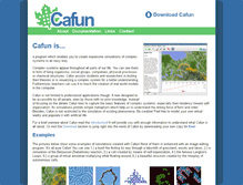 Tablet Screenshot of cafun.de